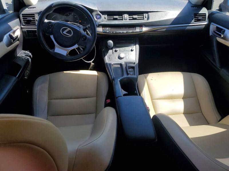 2014 Lexus Ct VIN JTHKD5BH8E2195899 COPART salvage auction — FRONT END, Ca - Salvage Certificate, sold $2,150 on 2026-07-22 (photo 8)