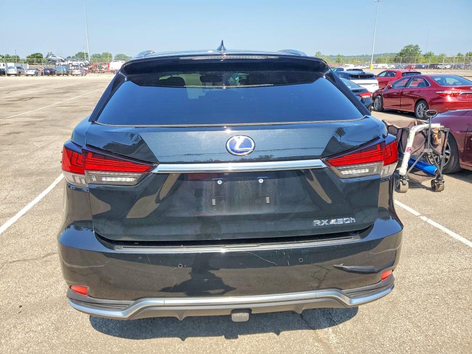 2022 Lexus Rx 450h VIN 2T2JGMDA2NC084440 COPART salvage auction — FRONT END, OH - CERT OF TITLE-SALVAGE, sold $25,750 on 2026-07-17 (photo 6)