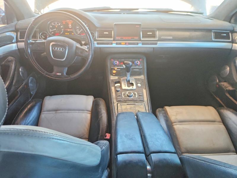 2007 Audi S8 VIN WAUPN44E87N019726 COPART salvage auction — FRONT END, Az - Cert Of Title - Salvage, sold $625 on 2026-07-23 (photo 8)