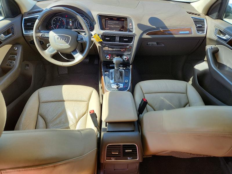 2015 Audi Q5 VIN WA1CFAFP1FA138990 COPART salvage auction — FRONT END, Ca - Salvage Certificate, sold $2,950 on 2026-08-28 (photo 8)
