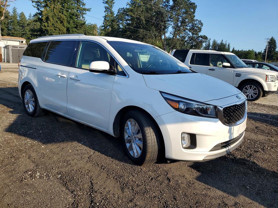 2015 Kia SEDONA VIN KNDMC5C1XF6033832 COPART salvage auction — REAR END, Wa - Bill Of Sale, sold $1,950 on 2026-07-24 (photo 4)