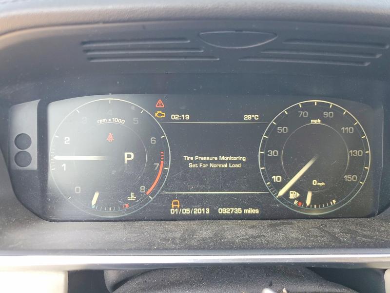 2014 Land rover RANGE ROVER VIN SALGS2WF1EA189803 COPART salvage auction — MECHANICAL, Ny - Dealer Only Clean Title (P), sold $5,400 on 2026-07-28 (photo 9)