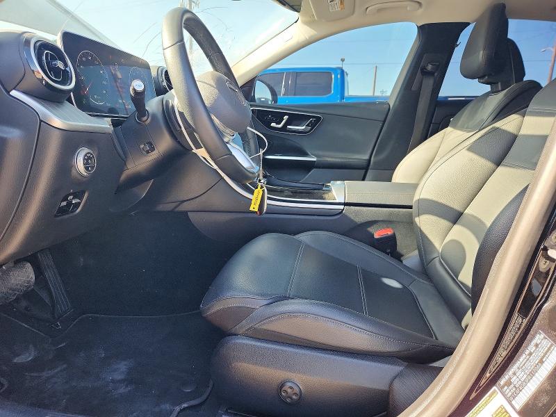 2023 Mercedes-benz C-klasse VIN W1KAF4GB3PR117066 COPART salvage auction — FRONT END, Ca - Salvage Certificate (P), sold $13,300 on 2026-07-20 (photo 7)