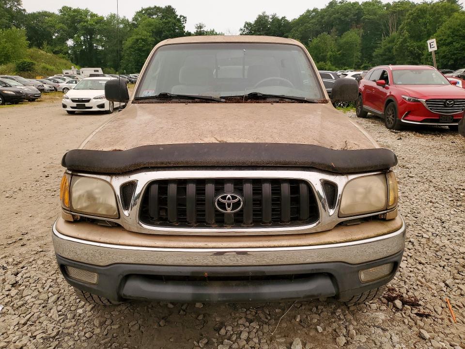 2001 Toyota Tacoma VIN 5TEHN72N31Z739791 COPART salvage auction — NORMAL WEAR, MA - CERTIFICATE OF TITLE, sold $500 on 2026-07-23 (photo 5)
