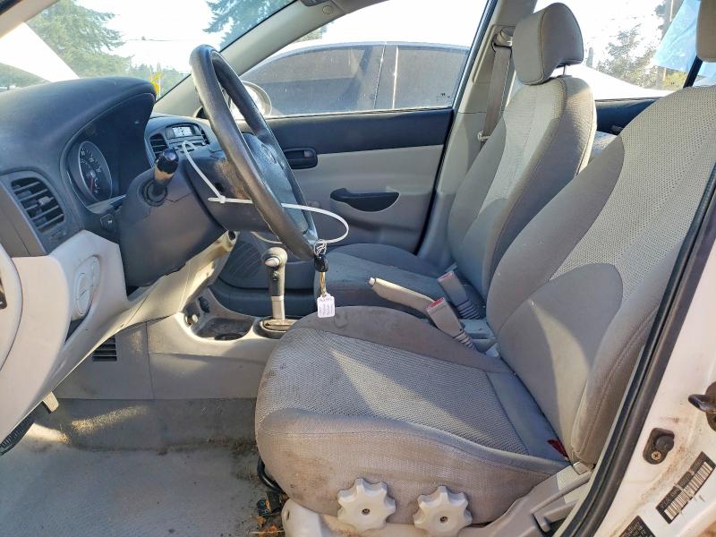 2007 Hyundai Accent VIN KMHCN46C27U139360 COPART salvage auction — REAR END, Wa - Bill Of Sale, sold $200 on 2026-07-17 (photo 7)