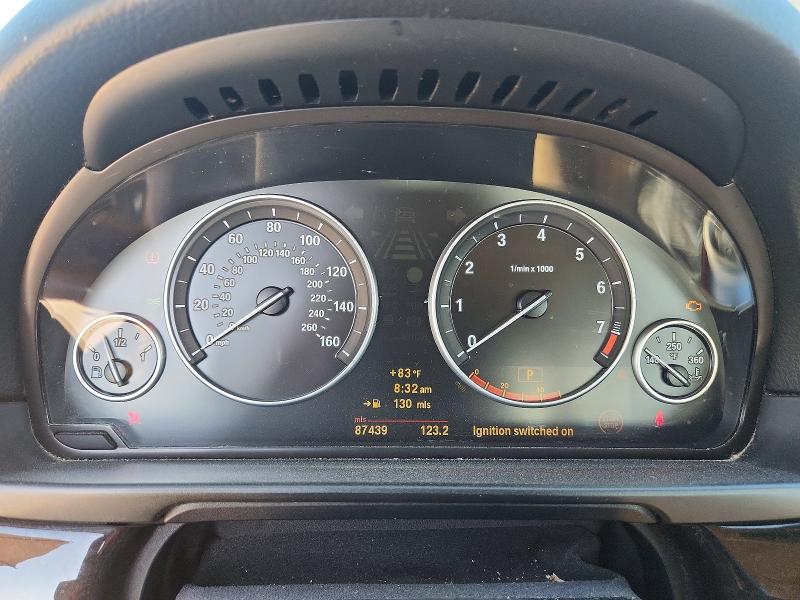 2011 BMW 5 series VIN WBAFR7C56BC605784 COPART salvage auction — MECHANICAL, TX - CERTIFICATE OF TITLE, sold $600 on 2026-07-31 (photo 9)