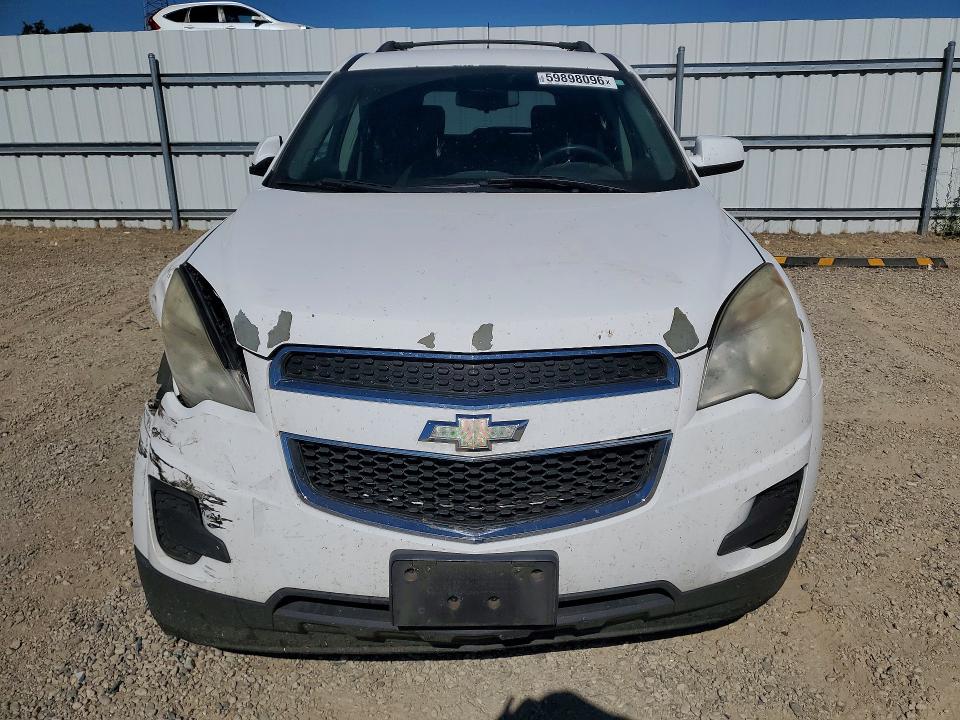 2012 Chevrolet Equinox VIN 2GNFLEEK4C6250059 COPART salvage auction — FRONT END, Ca - Salvage Certificate, sold $250 on 2026-07-24 (photo 5)