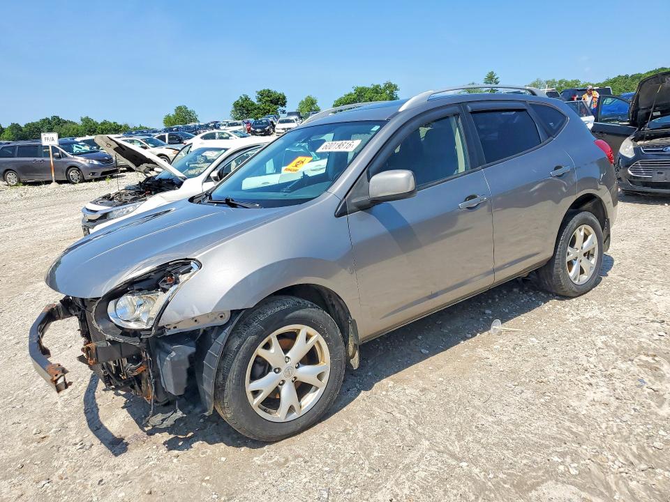2009 Nissan Rogue VIN JN8AS58V99W442219 COPART salvage auction — FRONT END, MA - CERT OF TITLE-RECONSTRCTD COLL, sold $450 on 2026-07-22 (photo 1)