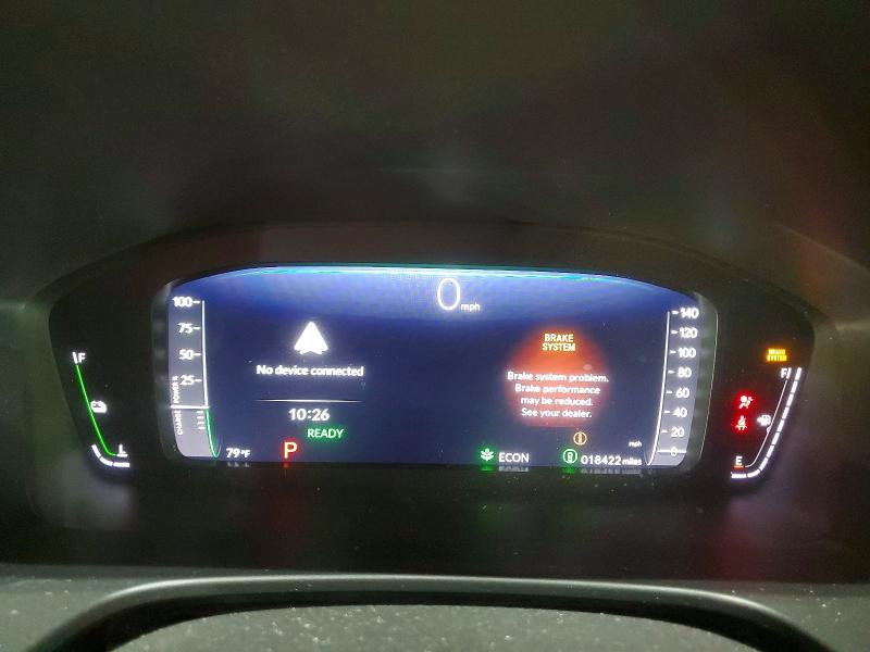 2026 Honda Cr-v VIN 7FARS6H63TE003126 COPART salvage auction — FRONT END, Ny - Mv-907A Salvage Certificate, sold $2,850 on 2026-07-20 (photo 9)