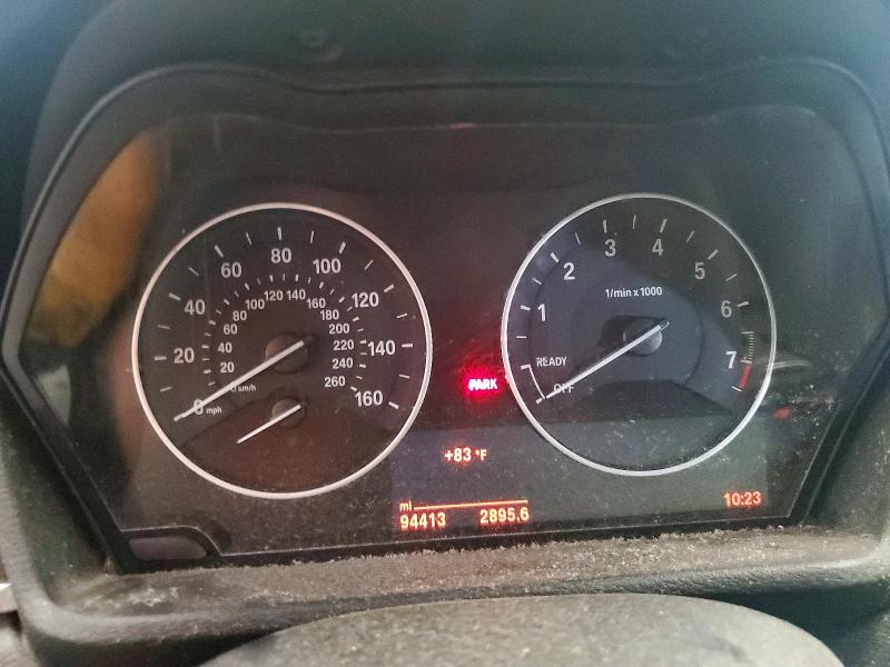 2017 BMW X1 VIN WBXHU7C37H5H37190 COPART salvage auction — FRONT END, WV - CERTIFICATE OF TITLE, sold $400 on 2026-07-23 (photo 9)