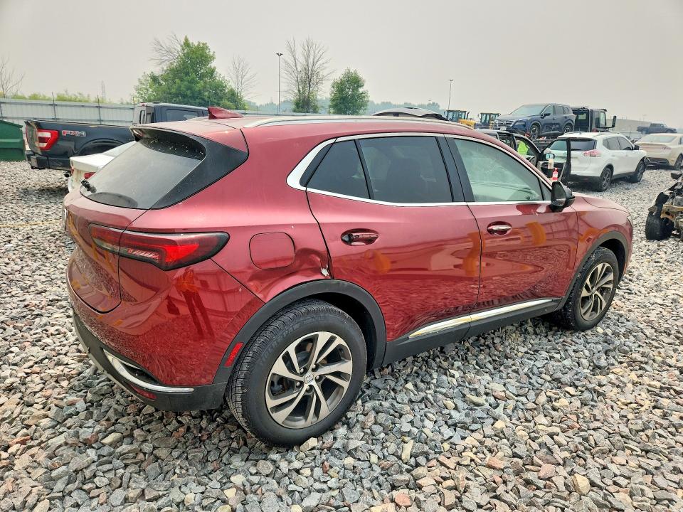 2023 Buick Envision VIN LRBFZNR44PD075725 COPART salvage auction — BURN, WI - CERT OF TITLE-CLAIM PAID, sold $4,850 on 2026-09-02 (photo 3)