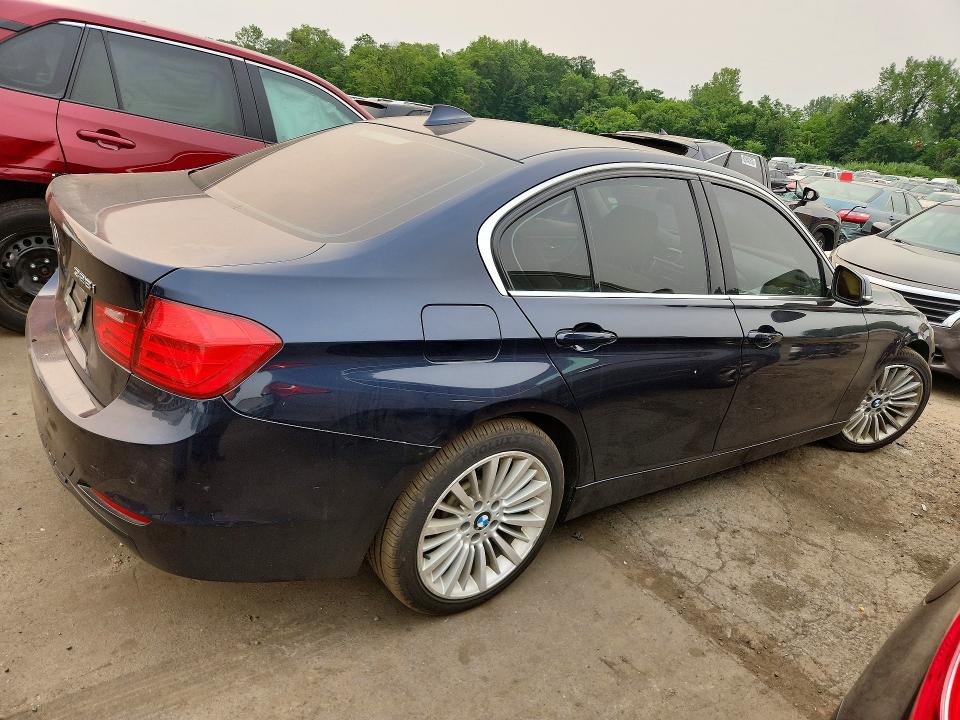 2014 BMW 3er VIN WBA3B3G51ENR84941 COPART salvage auction — FRONT END, CT - CERTIFICATE OF TITLE, sold $1,100 on 2026-08-18 (photo 3)