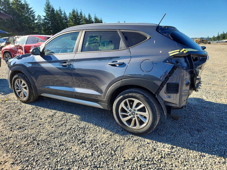 2017 Hyundai Tucson VIN KM8J3CA40HU302175 COPART salvage auction — REAR END, Wa - Bill Of Sale, sold $2,400 on 2026-07-17 (photo 2)