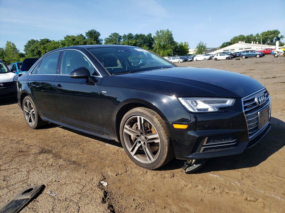 2018 Audi A4 VIN WAUENAF44JA133182 COPART salvage auction — MECHANICAL, CT - CERTIFICATE OF TITLE, sold $475 on 2026-07-24 (photo 4)