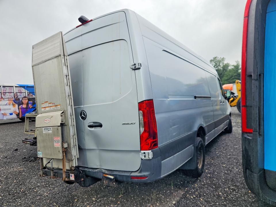 2023 Mercedes-benz Sprinter VIN W1Y5NDHY3PT127340 COPART salvage auction — FRONT END, NY - MV-907A SALVAGE CERTIFICATE, sold $3,150 on 2026-07-29 (photo 3)