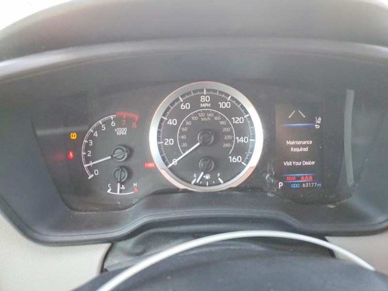 2020 Toyota Corolla VIN 5YFEPRAEXLP042895 COPART salvage auction — MINOR DENT/SCRATCHES, Fl - Certificate Of Title, sold $6,300 on 2026-07-27 (photo 9)