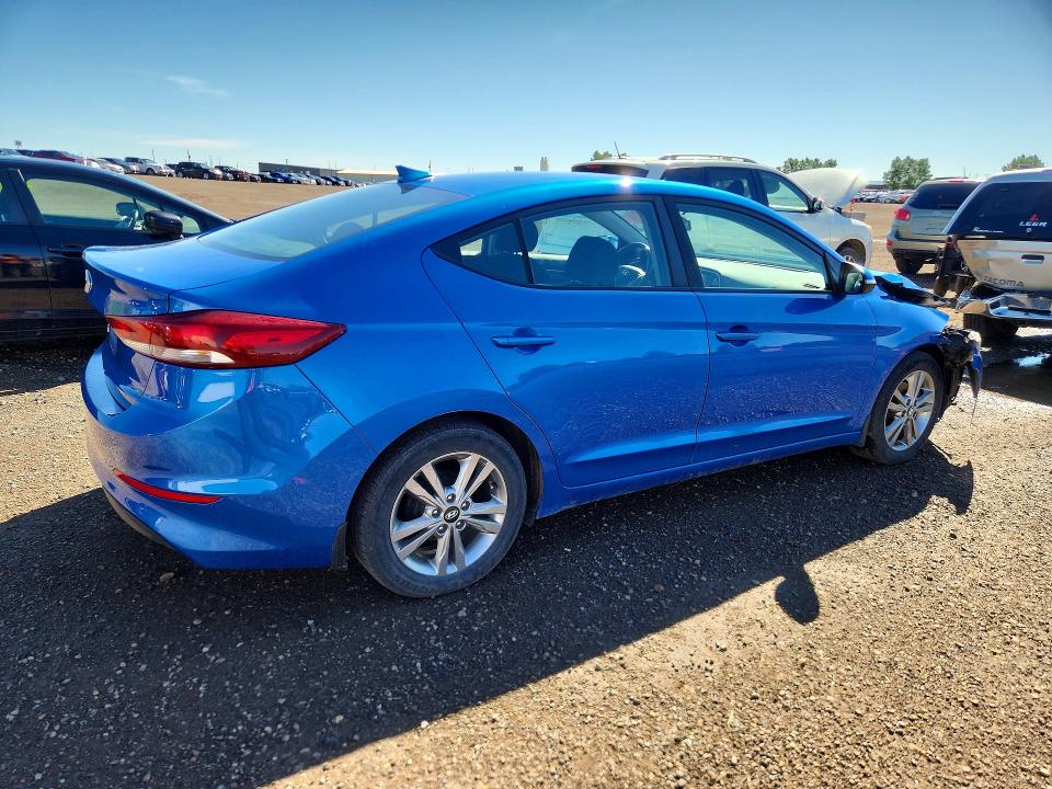 2017 Hyundai Elantra VIN KMHD84LF3HU330734 COPART salvage auction — FRONT END, AB - BOS - SALVAGE, sold $375 on 2026-07-28 (photo 3)