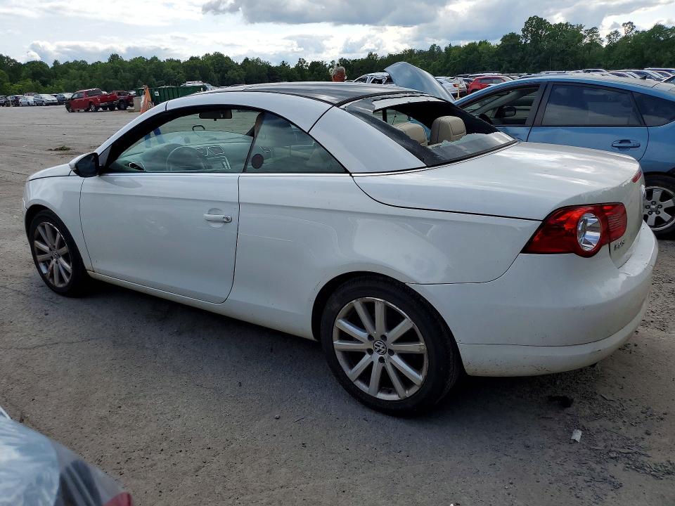 2009 Volkswagen Eos VIN WVWBA71F59V022674 COPART salvage auction — ROOF, Pa - Certificate Of Salvage, sold $100 on 2026-08-06 (photo 2)