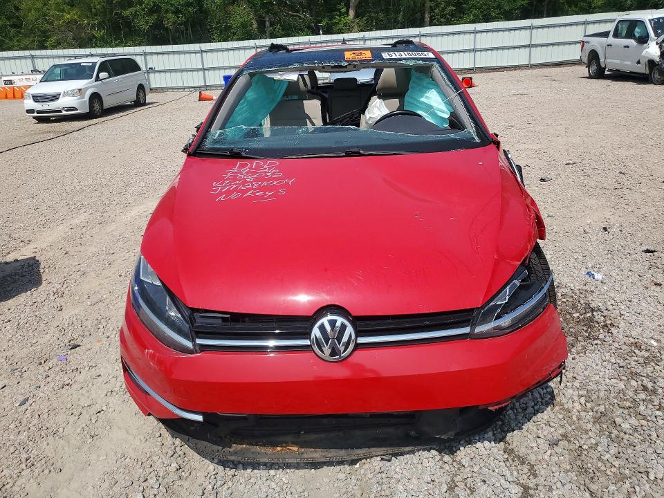 2018 Volkswagen Golf VIN 3VWG17AU5JM281004 COPART salvage auction — ALL OVER, Nc - Salvage Certificate Of Title, sold $425 on 2026-08-07 (photo 5)
