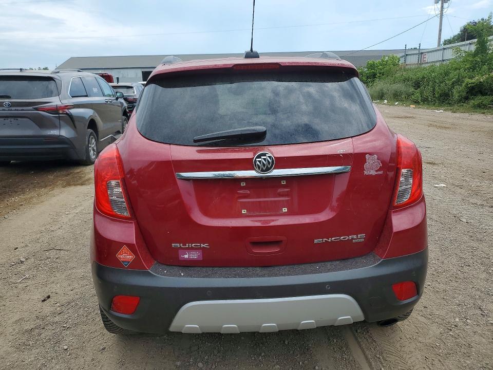 2015 Buick Encore VIN KL4CJHSB4FB084581 COPART salvage auction — MECHANICAL, Mi - Dealer Only Clean Title, sold $700 on 2026-07-15 (photo 6)