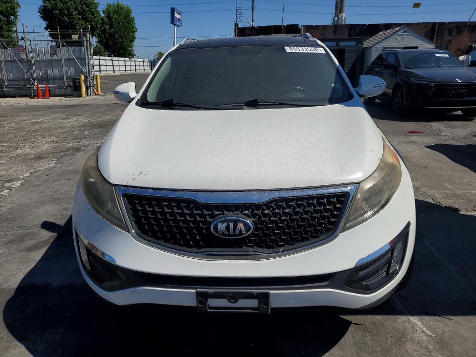 2015 Kia VIN KNDPC3AC0F7791887 COPART salvage auction — NORMAL WEAR, Ca - Dis/Dlr/Exp Only Clean Title, sold $2,250 on 2026-07-08 (photo 5)