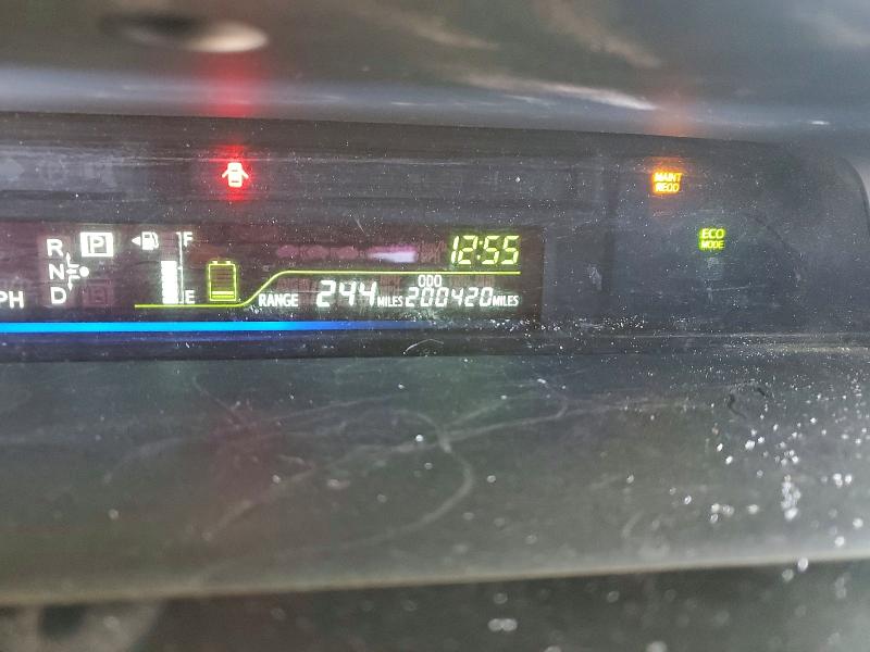 2012 Toyota Prius v VIN JTDZN3EUXC3133180 COPART salvage auction — FRONT END, CA - SALVAGE CERTIFICATE, sold $1,000 on 2026-07-28 (photo 9)