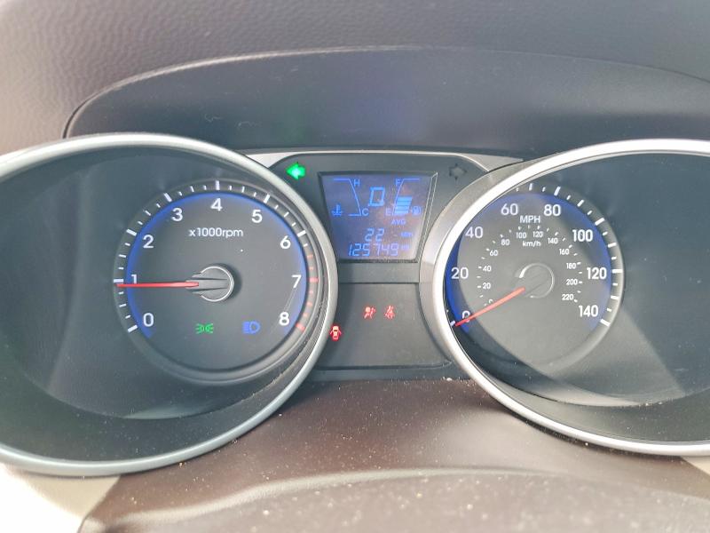 2013 Hyundai VIN KM8JU3AC3DU548362 COPART salvage auction — FRONT END, Fl - Cert Of Title Slvg Rebuildable, sold $1,850 on 2026-07-14 (photo 9)
