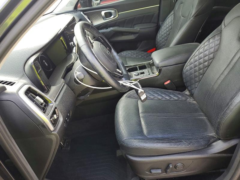 2021 Kia Sorento VIN 5XYRK4LF6MG058834 COPART salvage auction — FRONT END, Fl - Cert Of Title Slvg Rebuildable, sold $3,100 on 2026-07-28 (photo 7)