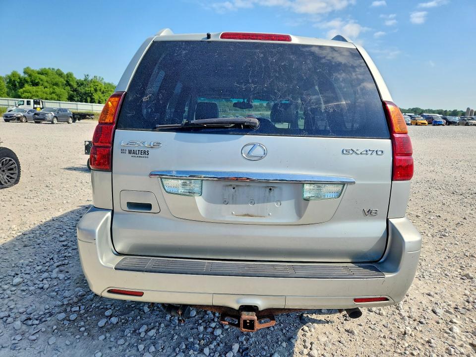2004 Lexus Gx 470 VIN JTJBT20X940045045 COPART salvage auction — FRONT END, MI - DEALER ONLY CLEAN TITLE, sold $1,450 on 2026-07-30 (photo 6)