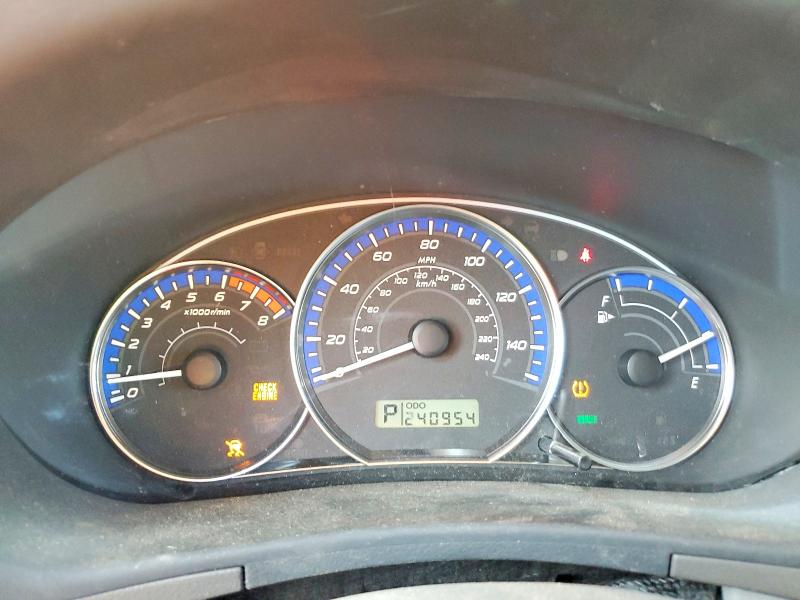 2010 Subaru Forester VIN JF2SH6AC1AH746166 COPART salvage auction — FRONT END, Va - Cert Of Title - Salvage, sold $350 on 2026-07-31 (photo 9)