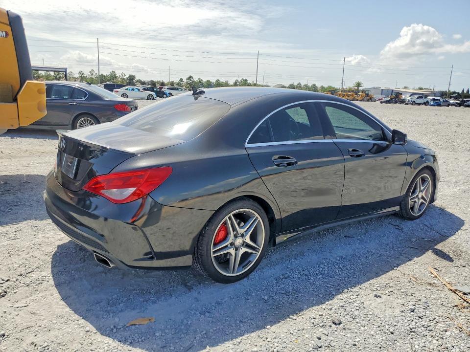 2014 Mercedes-benz Cla-klasse VIN WDDSJ4EB8EN058008 COPART salvage auction — SIDE, Fl - Cert Of Title Slvg Rebuildable, sold $3,100 on 2026-07-31 (photo 3)