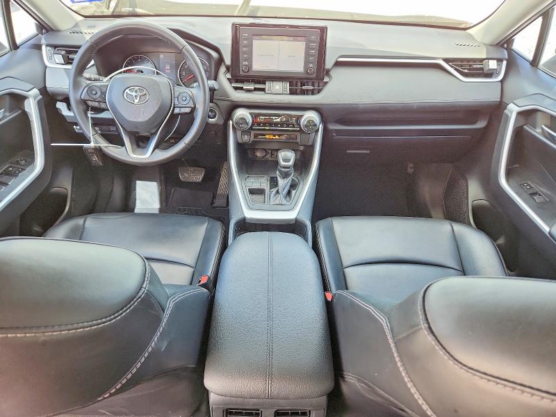 2019 Toyota Rav4 VIN 2T3C1RFVXKW025519 COPART salvage auction — FRONT END, TX - SALVAGE VEHICLE TITLE, sold $8,900 on 2026-08-20 (photo 8)