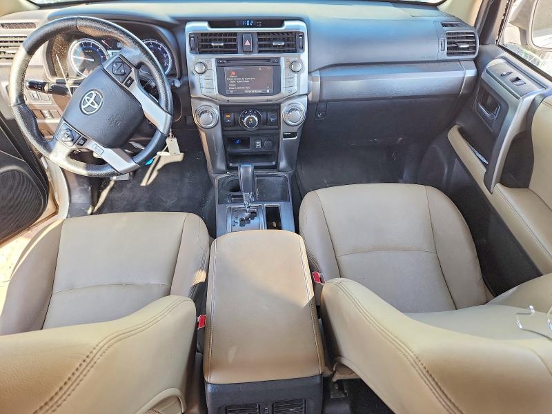 2016 Toyota 4runner VIN JTEZU5JR9G5111371 COPART salvage auction — SIDE, TX - SALVAGE VEHICLE TITLE (P), sold $7,500 on 2026-07-16 (photo 8)