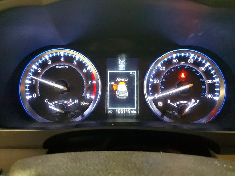 2016 Toyota Highlander VIN 5TDKKRFH0GS147611 COPART salvage auction — FRONT END, Ia - Salvage W/Salvage History, sold $7,400 on 2026-07-31 (photo 9)