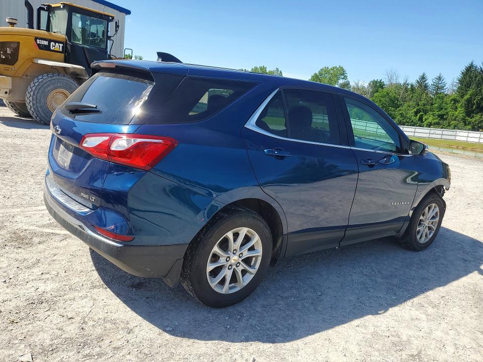2019 Chevrolet Equinox VIN 2GNAXUEV8K6205787 COPART salvage auction — FRONT END, Ny - Mv-907A Salvage Certificate, sold $300 on 2026-07-20 (photo 3)