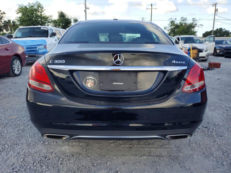 2018 Mercedes-benz C-klasse VIN 55SWF4KB6JU276795 COPART salvage auction — FRONT END, Fl - Cert Of Title Slvg Rebuildable, sold $5,500 on 2026-07-28 (photo 6)