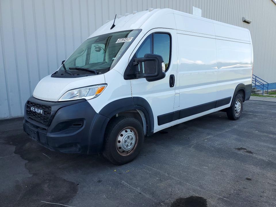2023 Ram Promaster 2500 VIN 3C6LRVDG4PE588226 COPART salvage auction — SIDE, Fl - Certificate Of Title (P), sold $13,000 on 2026-07-29 (photo 1)