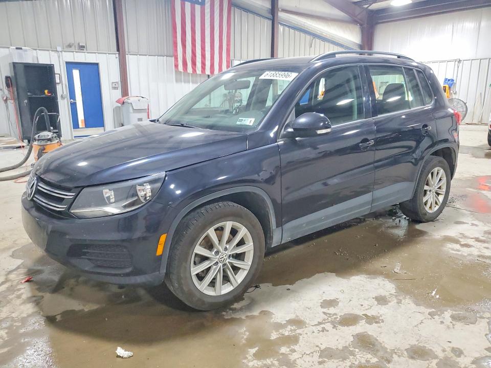 2017 Volkswagen Tiguan VIN WVGBV7AX5HK051262 COPART salvage auction — SIDE, Pa - Certificate Of Salvage, sold $1,700 on 2026-08-05 (photo 1)