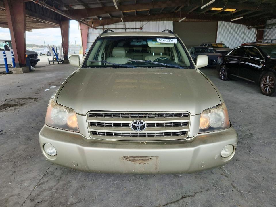 2003 Toyota Highlander VIN JTEHF21A130142152 COPART salvage auction — SIDE, Ca - Dis/Dlr/Exp Clean W/Salv Hist, sold $525 on 2026-07-30 (photo 5)