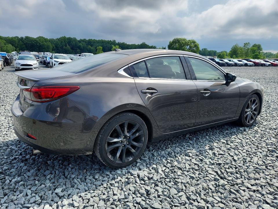 2016 Mazda VIN JM1GJ1W50G1471378 COPART salvage auction — WATER/FLOOD, Oh - Cert Of Title-Salvage Flood, sold $1,700 on 2026-07-27 (photo 3)