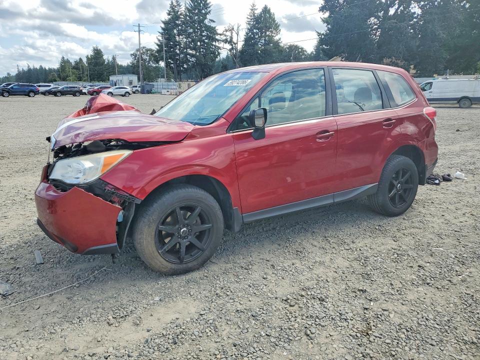 2014 Subaru Forester VIN JF2SJAACXEH424669 COPART salvage auction — FRONT END, Wa - Bill Of Sale, sold $775 on 2026-07-31 (photo 1)