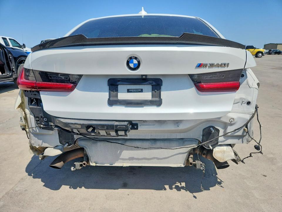 2020 BMW M3 VIN WBA5U7C00LAF53955 COPART salvage auction — REAR END, Tx - Salvage Vehicle Title, sold $16,300 on 2026-08-27 (photo 6)