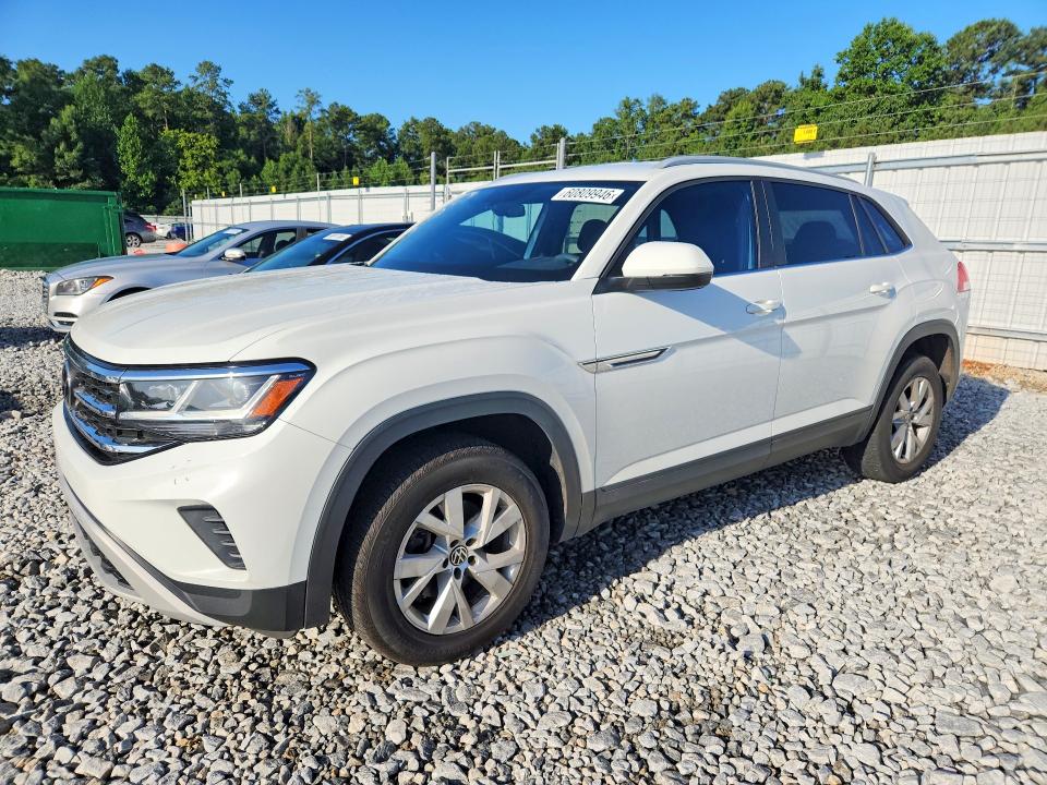 2021 Volkswagen Atlas VIN 1V2AC2CA8MC200154 — COPART salvage auction photo