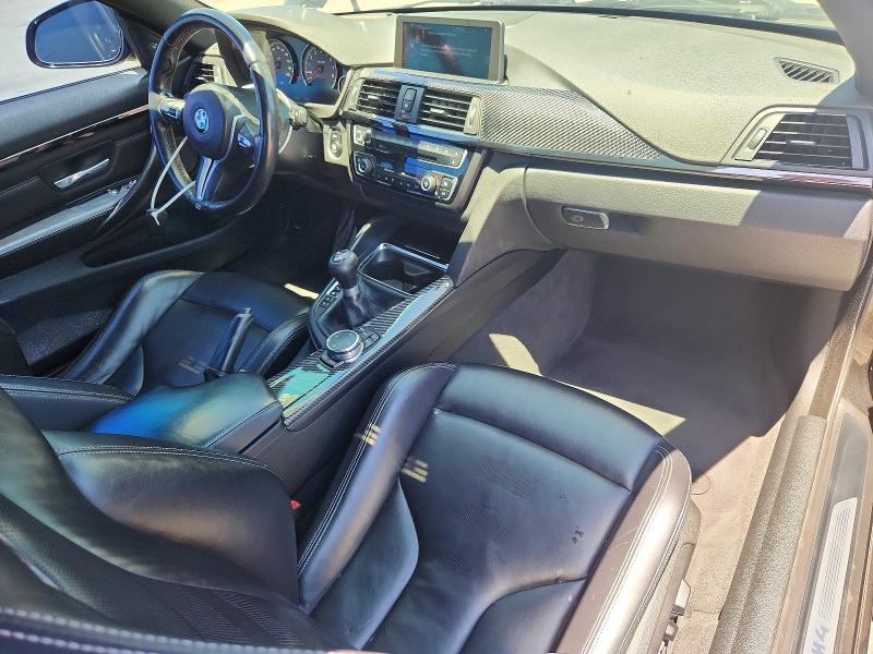 2015 BMW M4 VIN WBS3R9C56FK330908 COPART salvage auction — FRONT END, Ca - Salvage Certificate, sold $11,800 on 2026-07-28 (photo 8)
