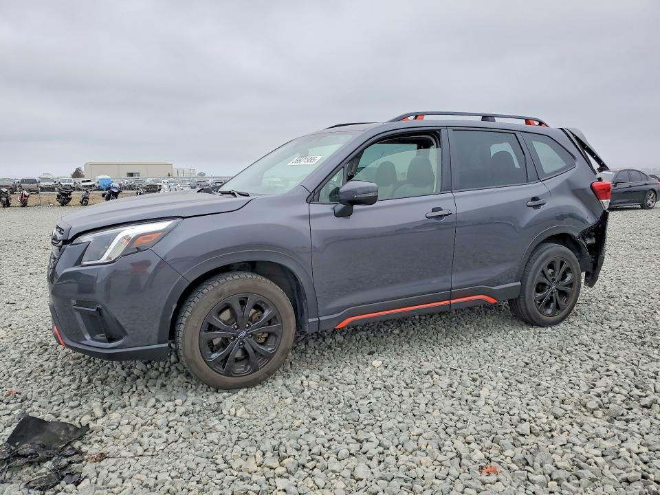 2023 Subaru Forester VIN JF2SKAJC0PH415270 COPART salvage auction — REAR END, Ca - Salvage Certificate, sold $7,200 on 2026-07-30 (photo 1)