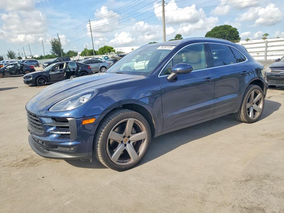 2019 Porsche Macan VIN WP1AB2A5XKLB30226 COPART salvage auction — SIDE, Fl - Cert Of Title Slvg Rebuildable, sold $12,500 on 2026-07-13 (photo 1)