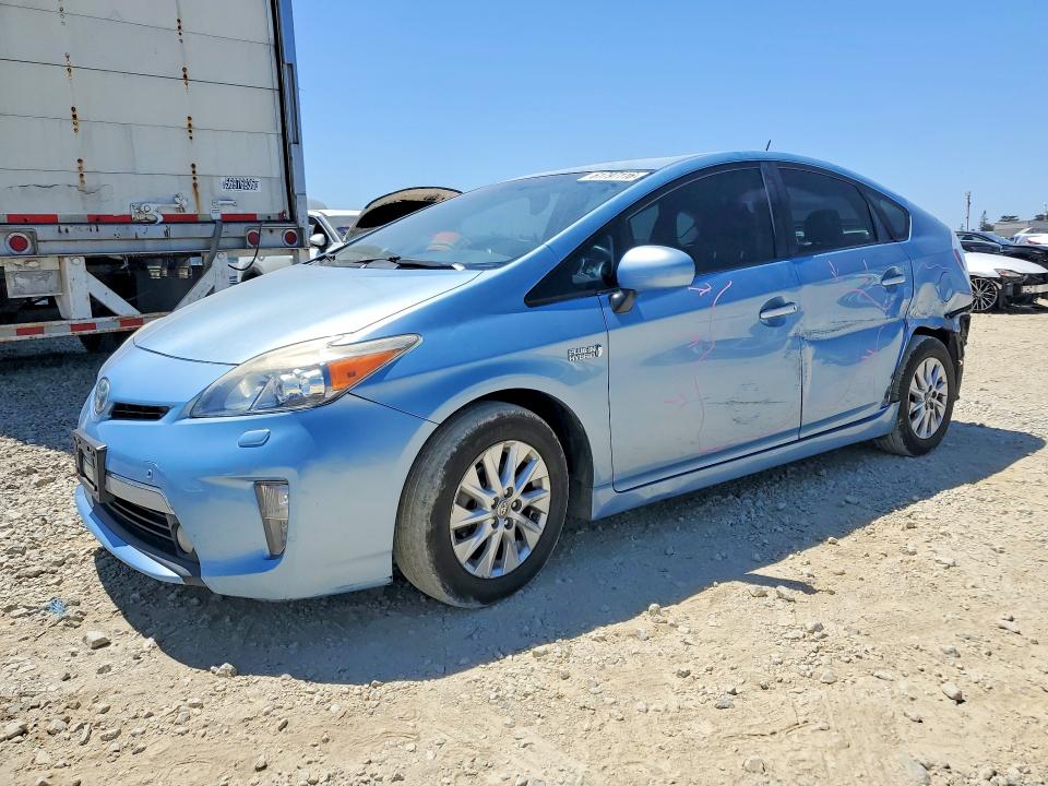 2012 Toyota Prius VIN JTDKN3DP8C3009566 COPART salvage auction — SIDE, Ca - Salvage Certificate, sold $4,100 on 2026-07-28 (photo 1)