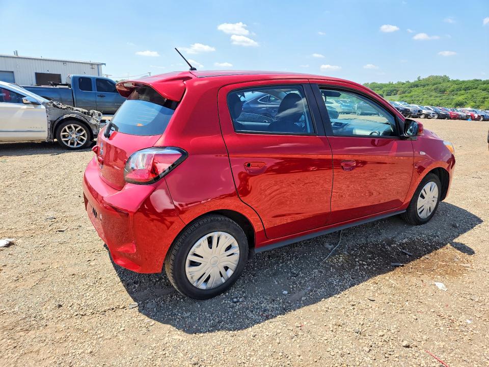 2024 Mitsubishi Mirage VIN ML32AUHJ7RH027854 COPART salvage auction — SIDE, WY - CERTIFICATE OF TITLE (P), sold $5,400 on 2026-07-20 (photo 3)