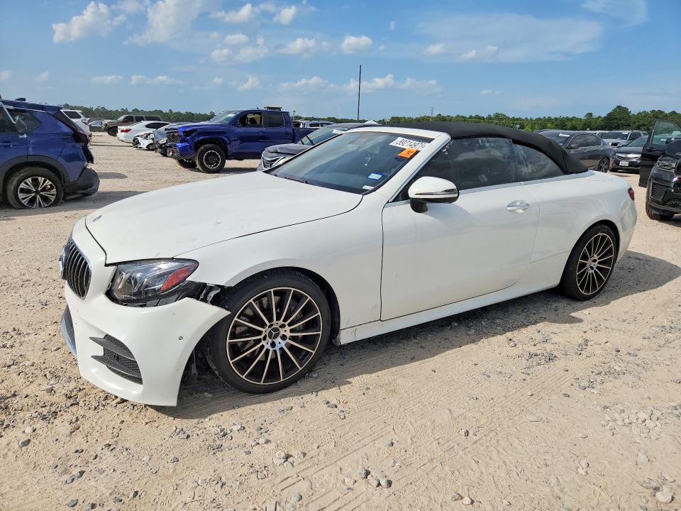 2018 Mercedes-benz E-klasse VIN WDD1K6FB1JF041591 COPART salvage auction — WATER/FLOOD, Tx - Salvage Title-Flood Damage, sold $5,800 on 2026-07-17 (photo 1)
