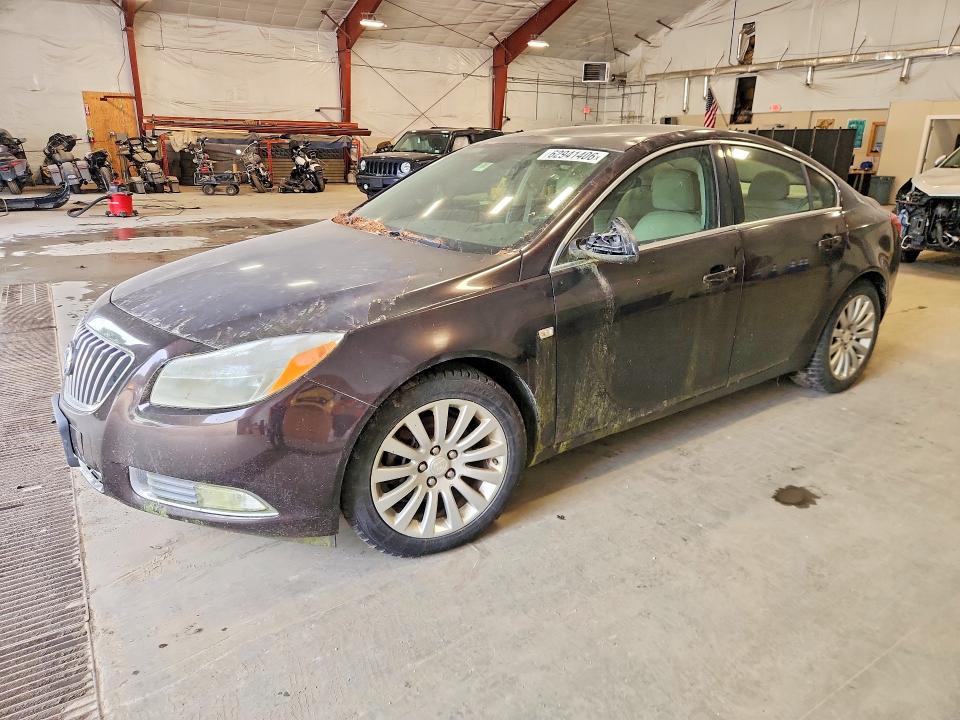 2011 Buick Regal VIN W04GV5EV1B1134556 COPART salvage auction — MECHANICAL, Vt - Cert Of Title-Salvage Vehicle, sold $175 on 2026-08-19 (photo 1)